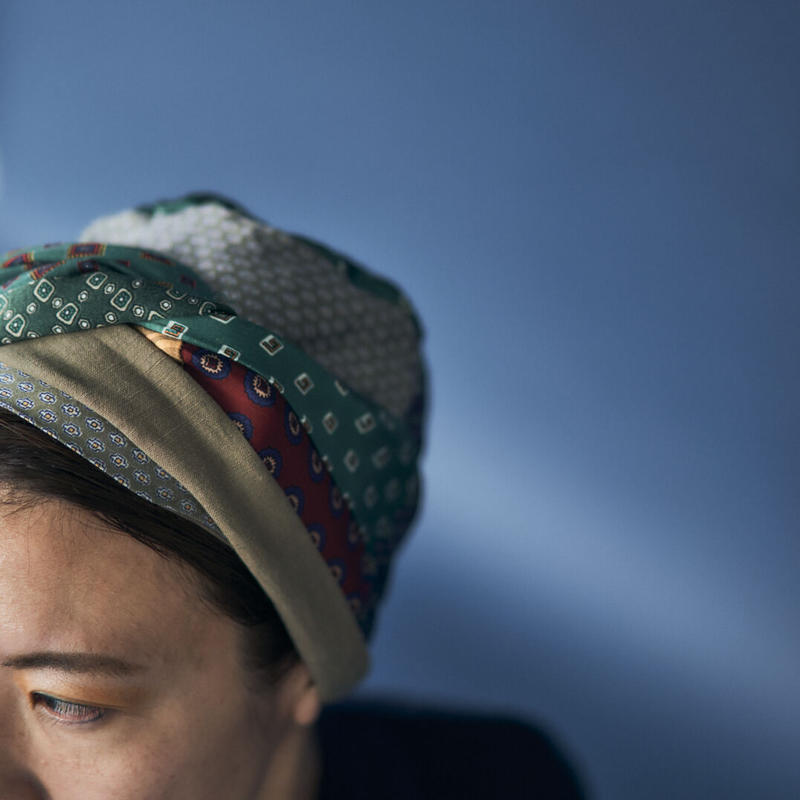 Falten Band Blue Green Tone Moi