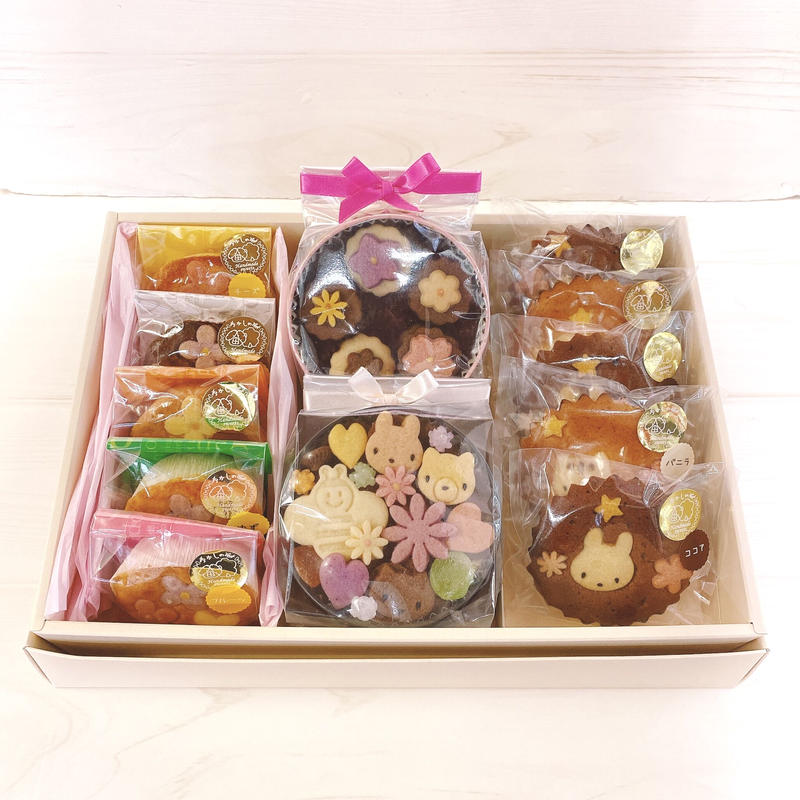 かわいい焼き菓子ギフト プレミアム おかしの家