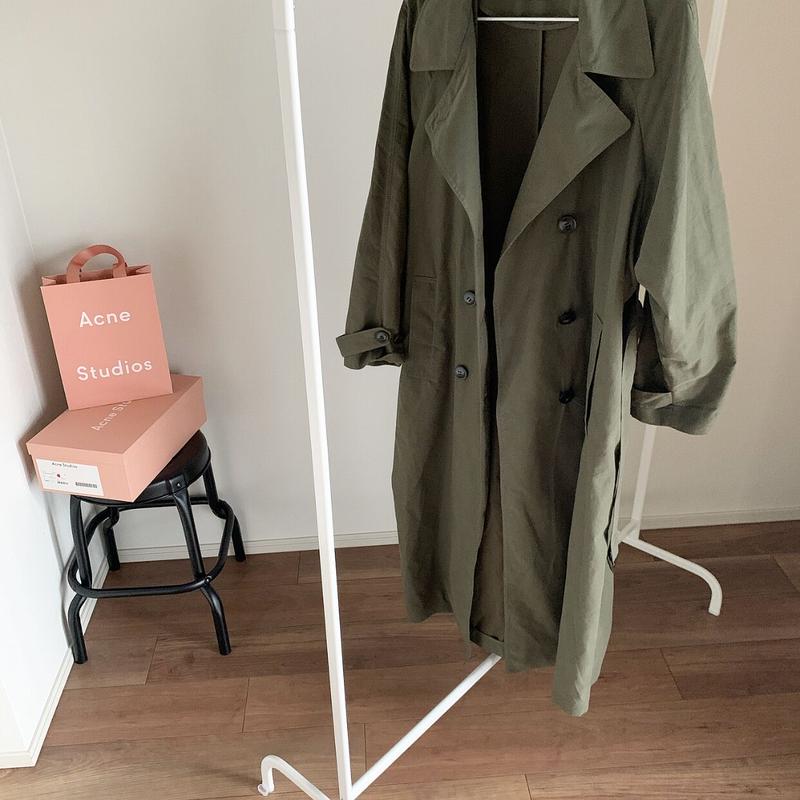 4 15入荷予定 トレンチコートmoss Green レギュラー ロングレングス Ok 4 15入荷予定 トレンチコートmoss Green レギュラー ロングレングス Ok