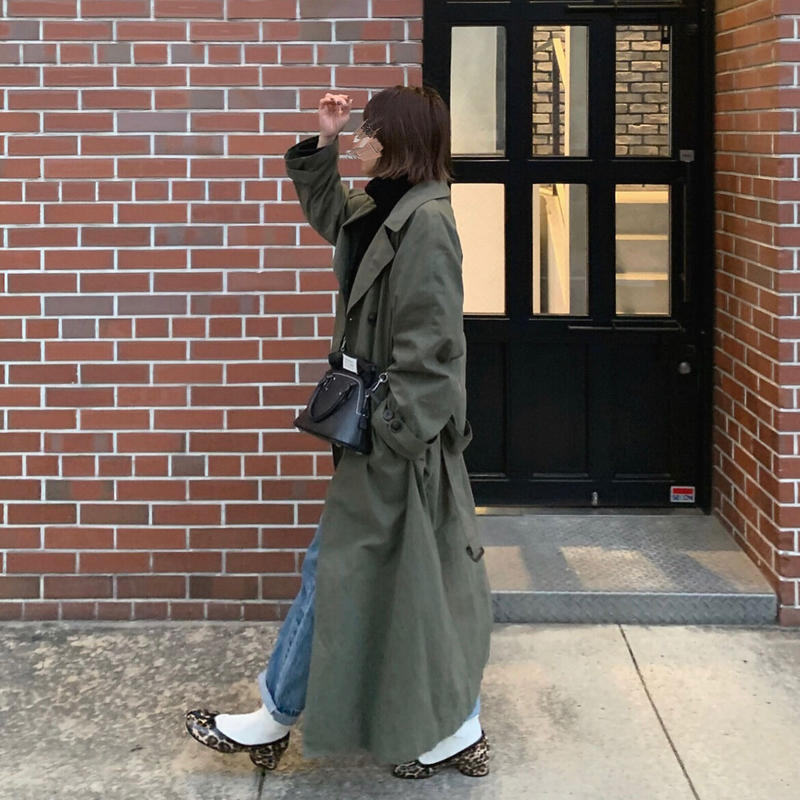 4 15入荷予定 トレンチコートmoss Green レギュラー ロングレングス Ok 4 15入荷予定 トレンチコートmoss Green レギュラー ロングレングス Ok