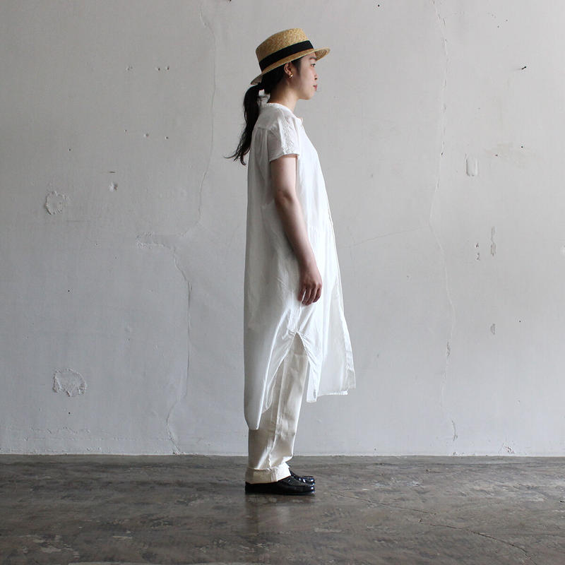 Omnigod フレンチスリーブスタンドカラーワンピース 57 0638x Omnigo