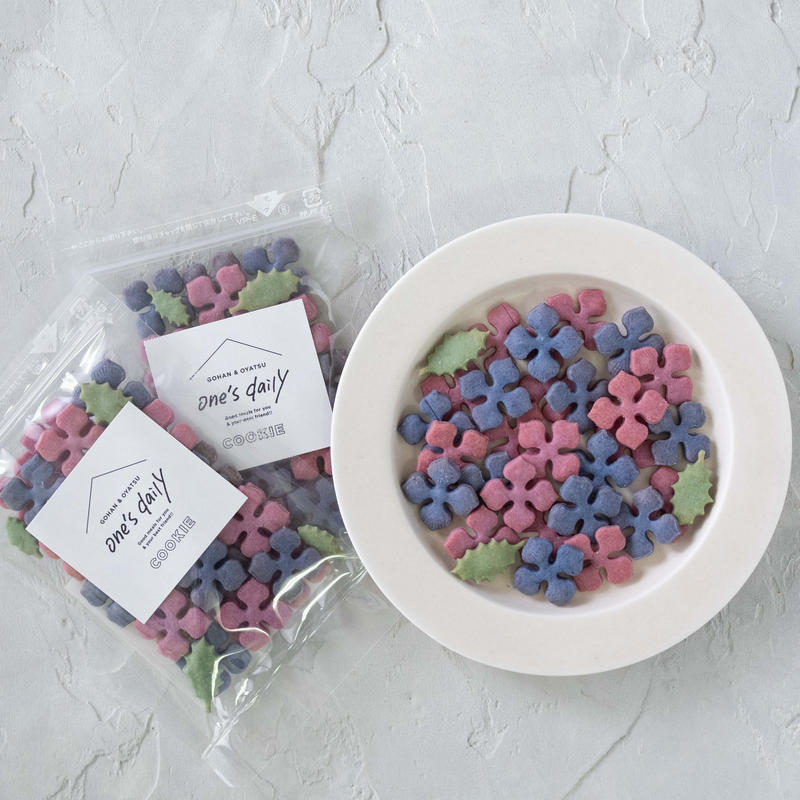 期間限定 米粉の紫陽花クッキー One S Daily