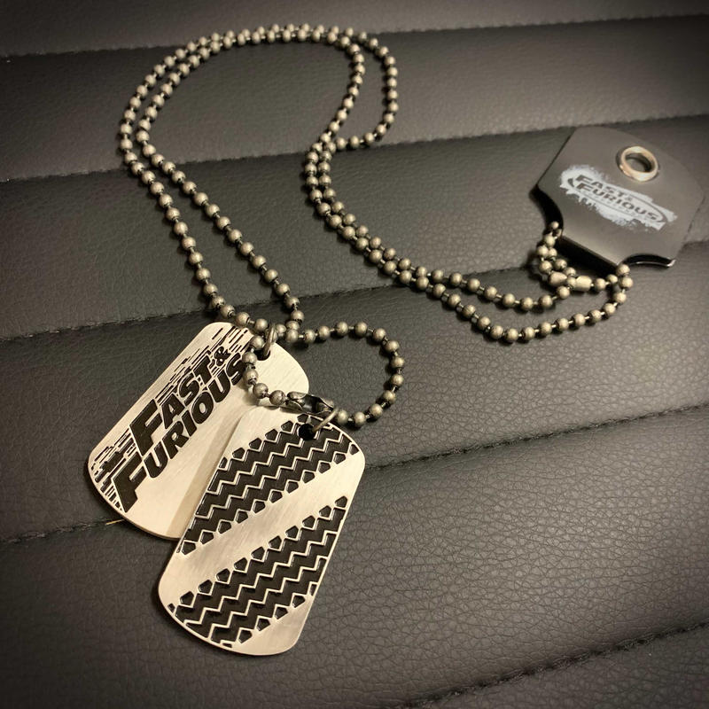 ユニバーサル スタジオ公式 Fast Furiousドッグタグ Onfleek