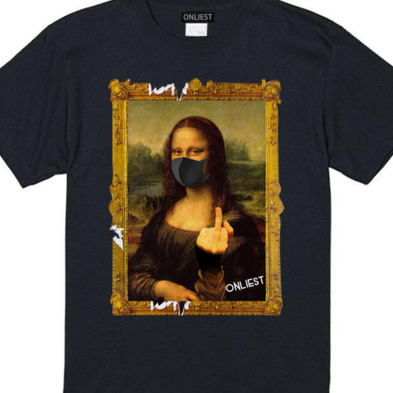Onliest オンリエスト モナリザ マスク Fxx ブラック Tシャツ Onliest