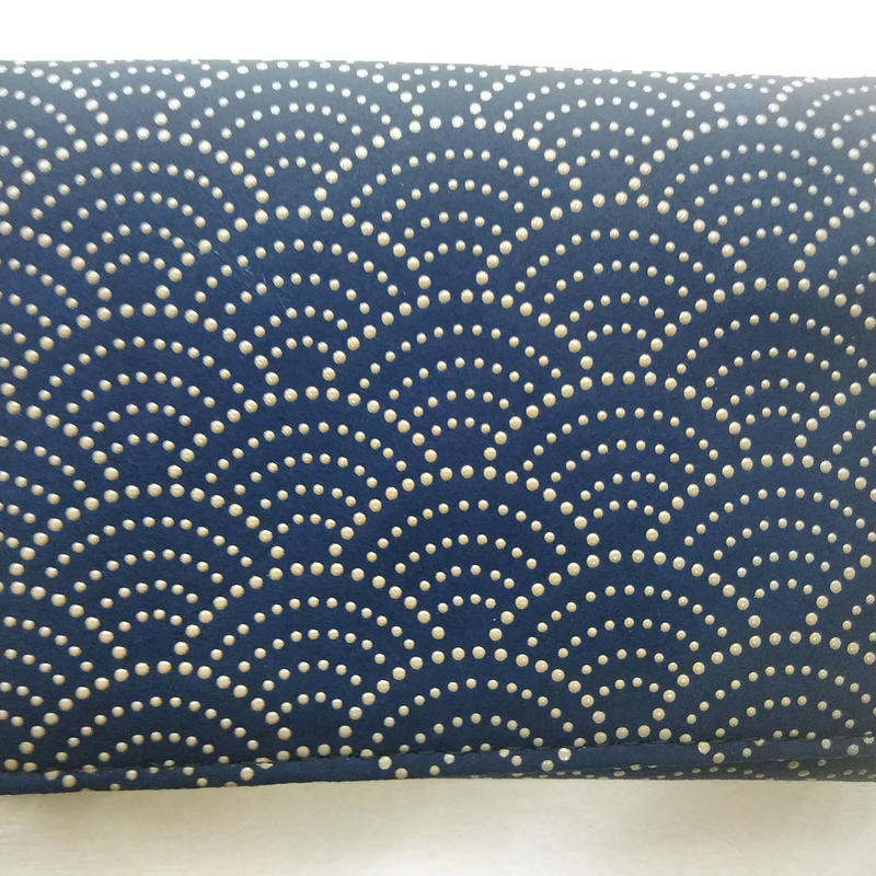7代目セレクト 印傳屋 青海波 名刺入れ おおがや Kimono ネットショップ By