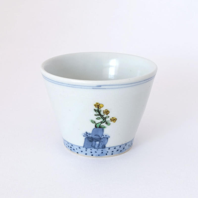 工房あめつち／Kobo Ametsuchi「色絵 花唐子そばちょこ」 | オトメの ...