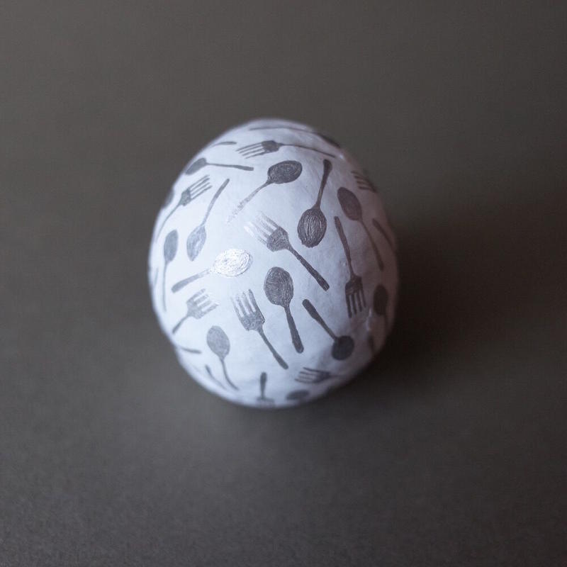 Norikazu Hatta ミニだるま カトラリー オトメの金沢 陳列室