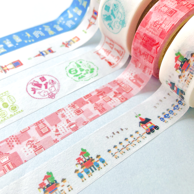 マスキングテープ 祇園祭 メモテープ 乙女の祇園祭 オンラインショップ