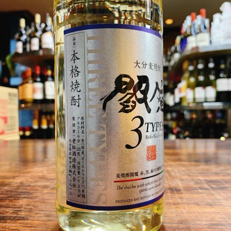 閻魔 ３types 麦焼酎 25度 7ml 大塚酒店