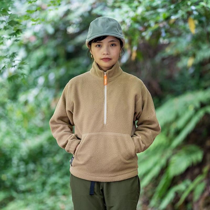 テンギア ridge mountain gear boa fleece pullover だけしまし