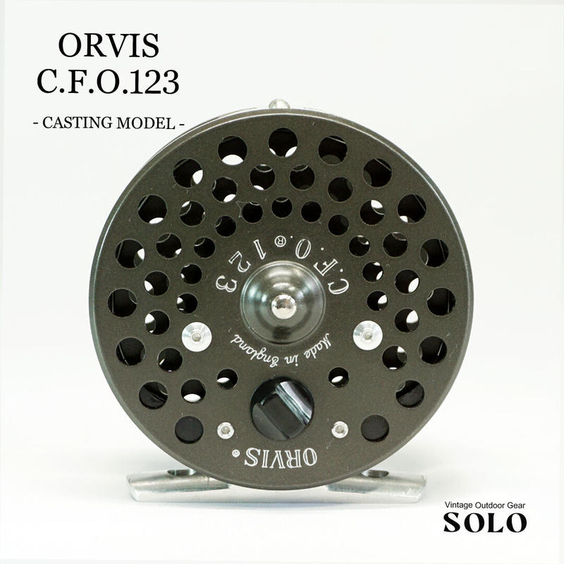 orvis cfoⅡ フライフィッシング　フライリール　純正ポーチ付き ORVIS CFO Ⅱ／C.F.O 2 ／フライリール