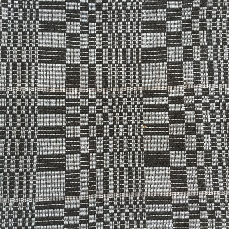 伝統織物ビナクル クラッチ ポシェット グレーx黒 ブリーズ Breeze パク