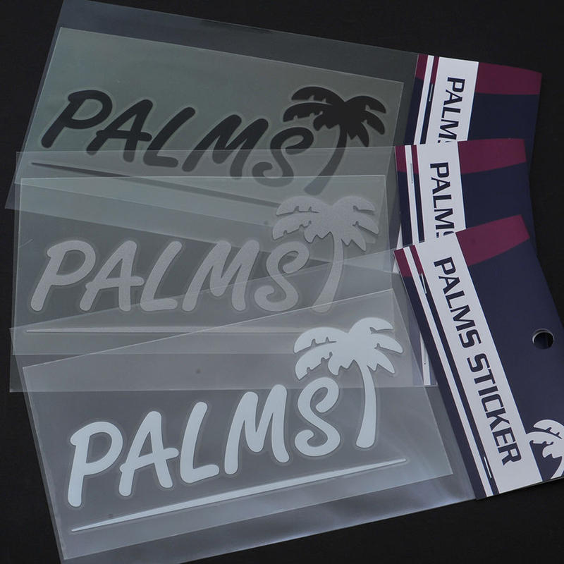 ロゴ転写ステッカー Palms Online Shop