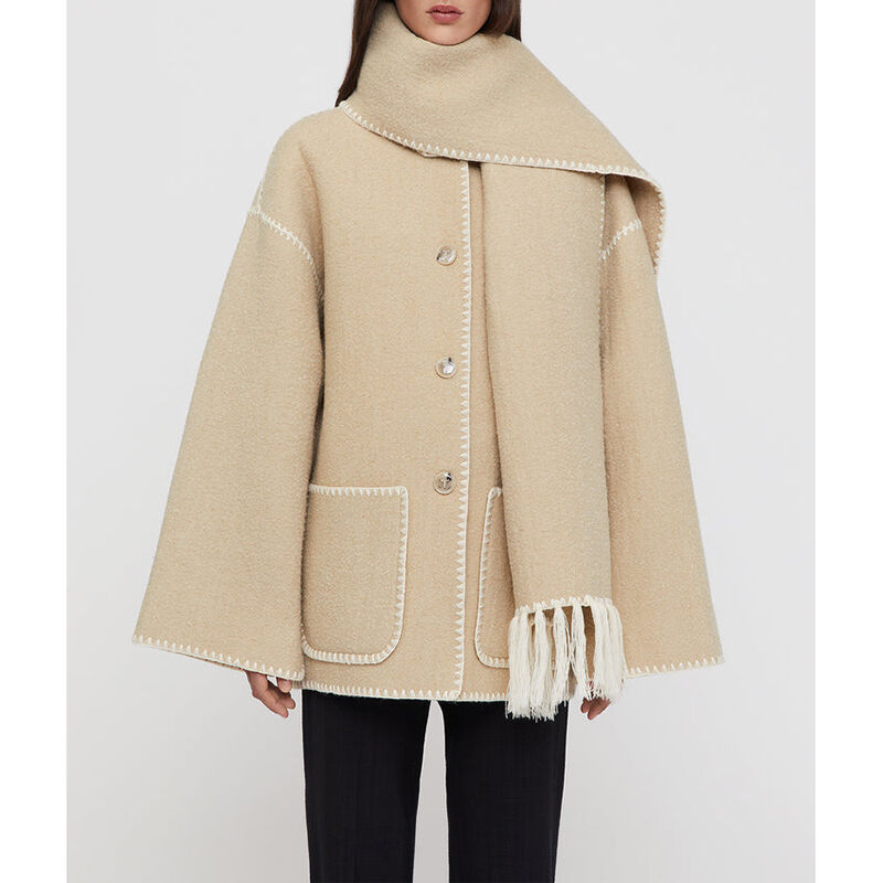 正規輸入代理店 Toteme トーテム Embroidered ジャケット 定価$970