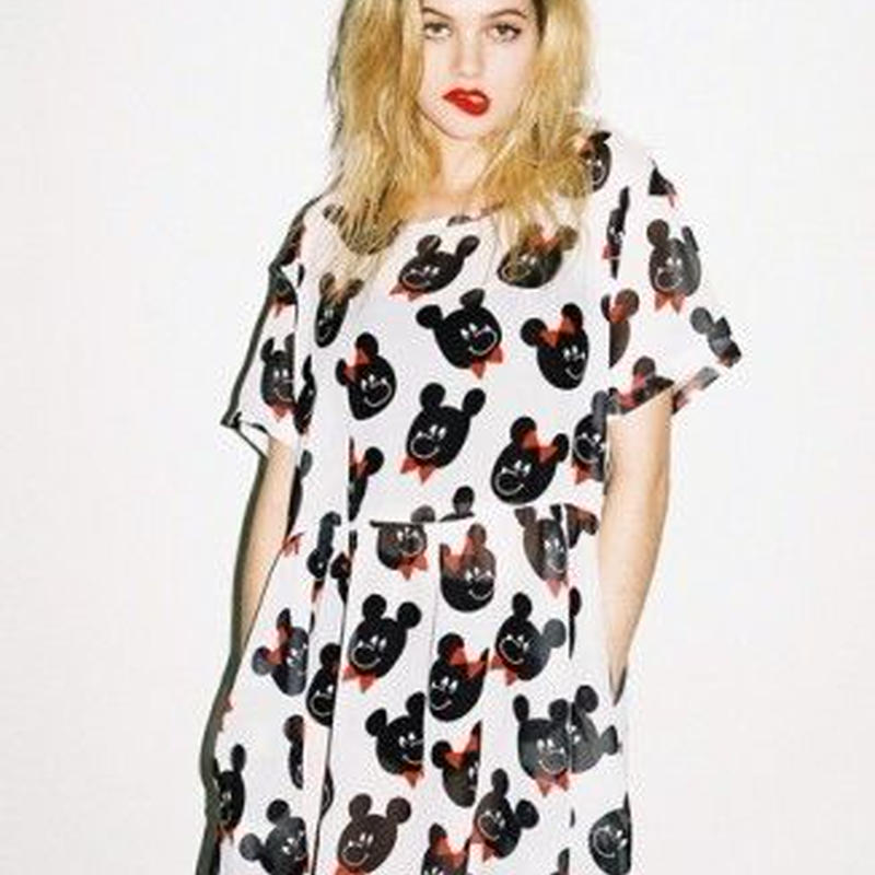 Lazy Oafレイジーオーフ くま柄 ワンピース Runway Ny