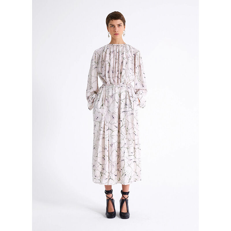 Lemaire ルメール Silk Midi Dress ワンピース 定価 600 Run Lemaire ルメール Silk Midi Dress ワンピース 定価 600 Run