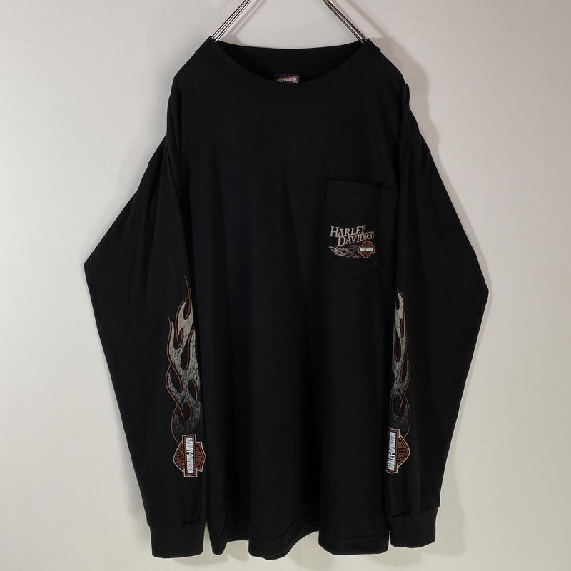 SALE／72%OFF】 ハーレーダビッドソ ファイヤーパターン ロンT