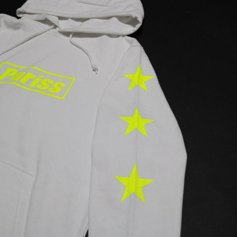 Boxロゴパーカーver 2 ブラック 蛍光イエロー ホワイト 蛍光イエロー グレー 蛍光イエ