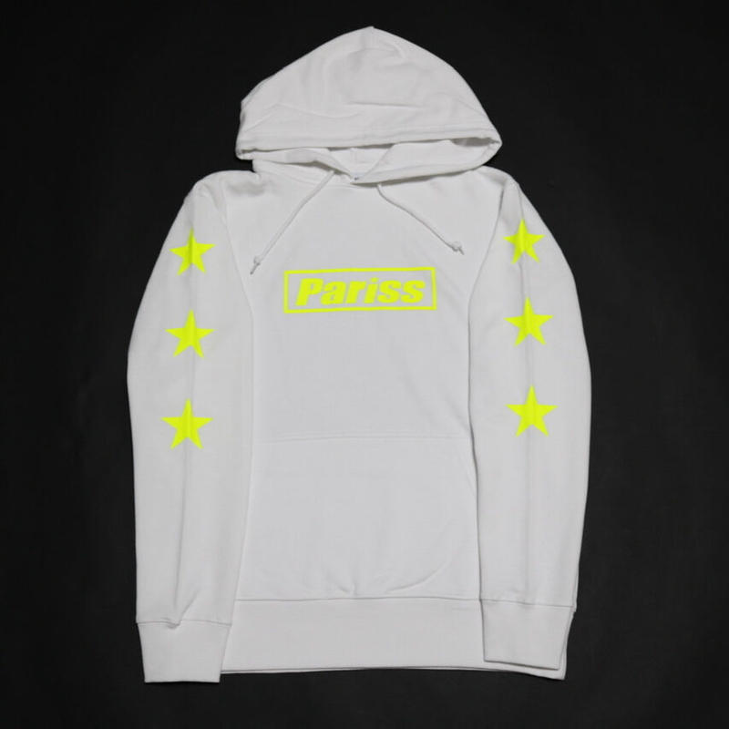 Boxロゴパーカーver 2 ブラック 蛍光イエロー ホワイト 蛍光イエロー グレー 蛍光イエ