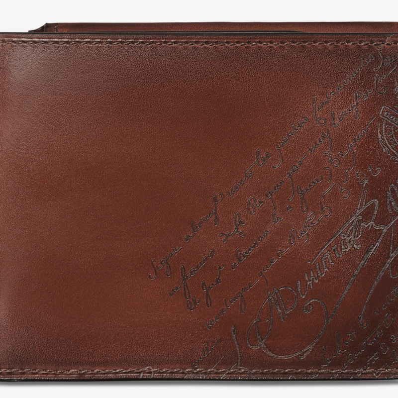 マリナボーダー ベルルッティ エッセンシャル エピュール コインパース 二つ折り 財布 レザー