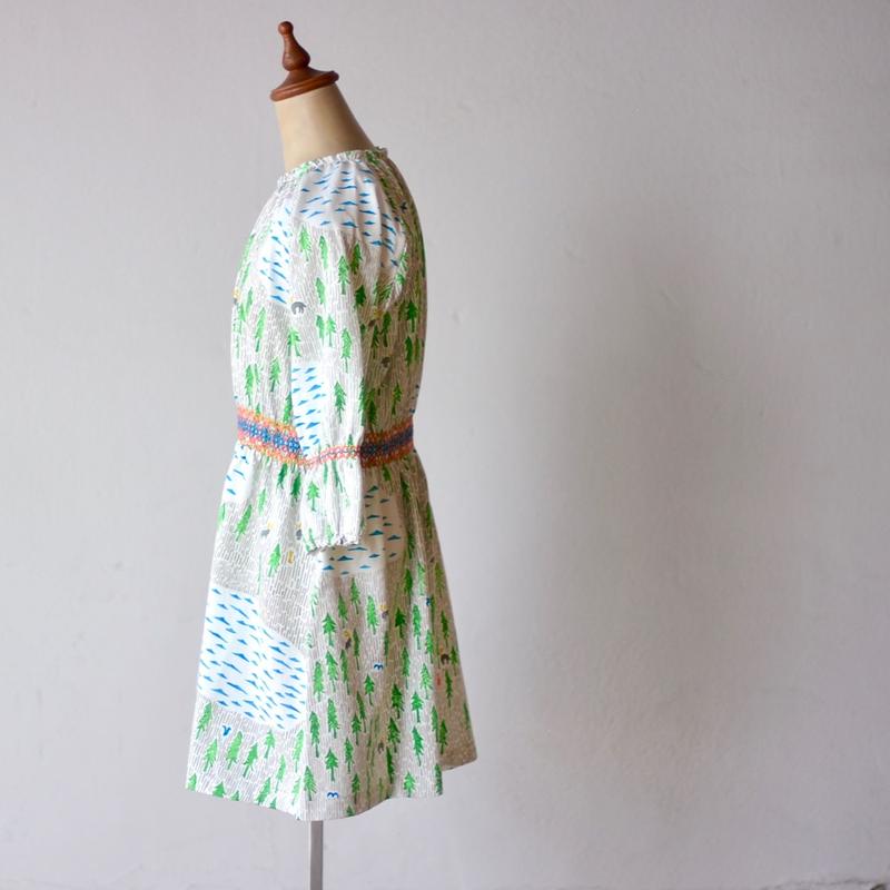 ミナペルホネン 18aw Wa13p One Day ワンピース White