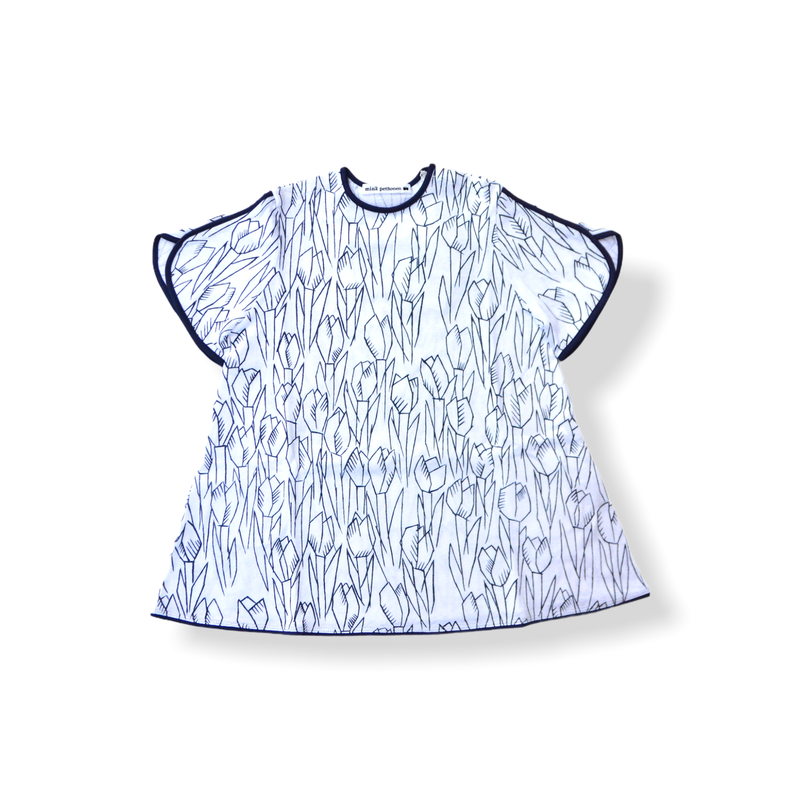 ミナペルホネン 21ss Zs8115p Tulipani ワンピース Wh