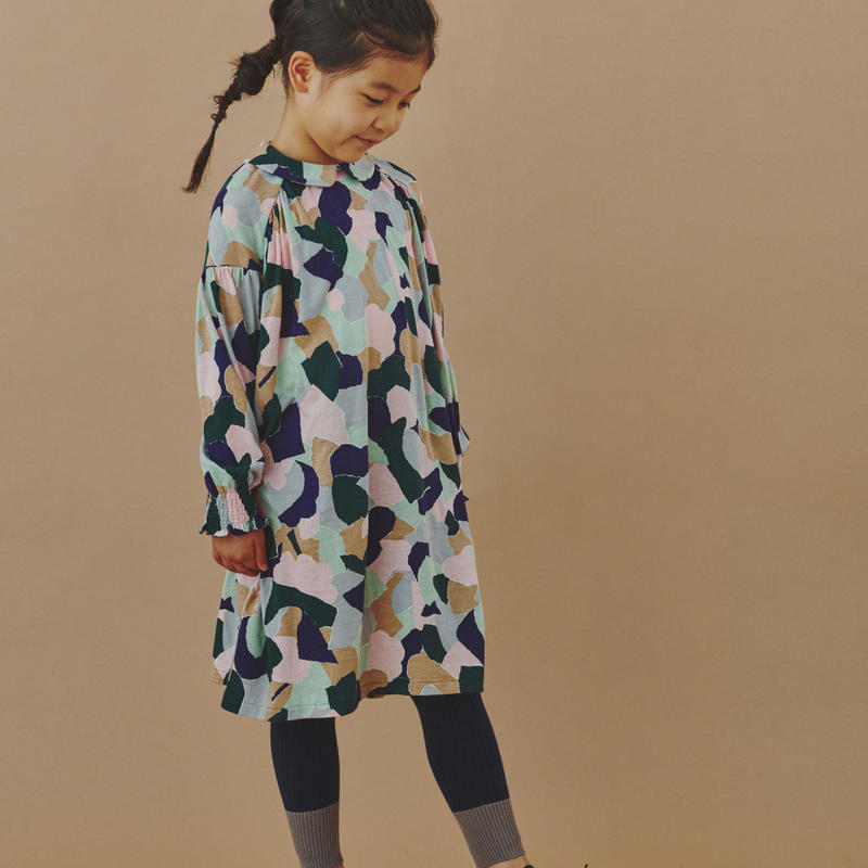 ミナペルホネン aw Ya8078p Foliage ワンピース Pi