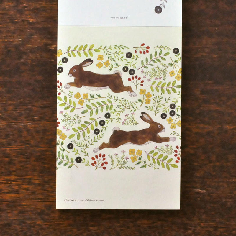 浅野みどり はがき箋 Dear Plants 紙モノ雑貨店 ぺぱむら Online Shop