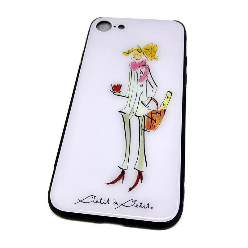 Iphone背面ガラスケース パリジェンヌシリーズ 全３柄 Iphone13mini 12m