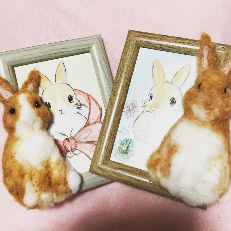 羊毛フレームイラスト Petit Jam