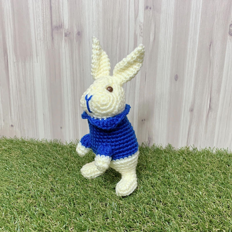 ダウンロード商品 3月うさぎ あみぐるみ 編み図 Piggiesagogo