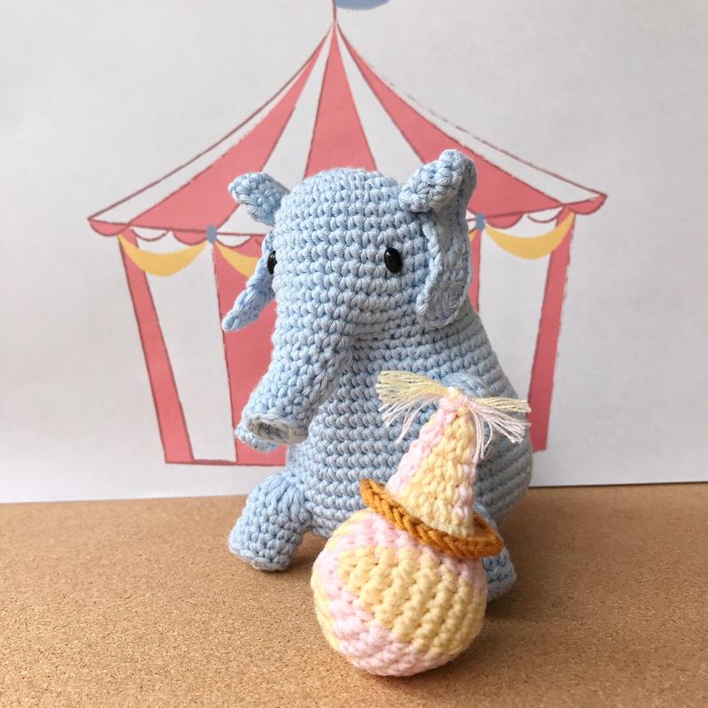 ダウンロード商品 Toco The Circus Elephant Boy Amigurum