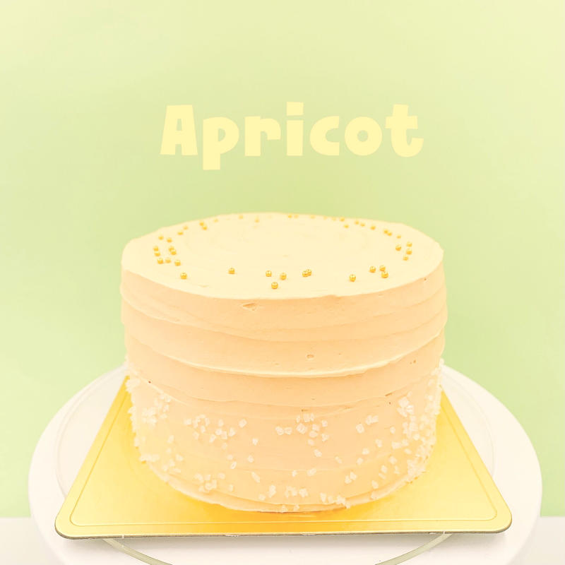 アプリコットバタークリームケーキ アメリカンケーキ工房 ぴにかのたまご