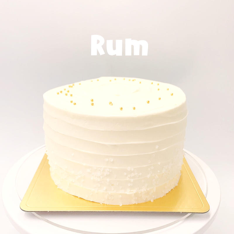 ラムバタークリームケーキ アメリカンケーキ工房 ぴにかのたまご ラムバタークリームケーキ アメリカンケーキ工房 ぴにかのたまご