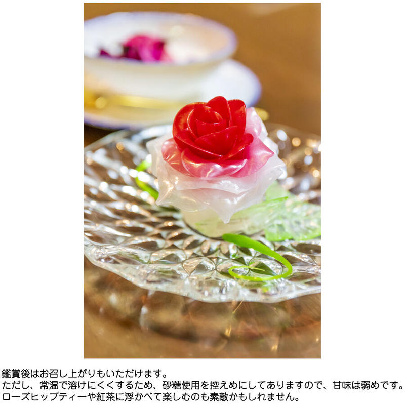 受注生産品 Rose Candy 信州の飴細工職人手づくり バラの飴細工 Bara