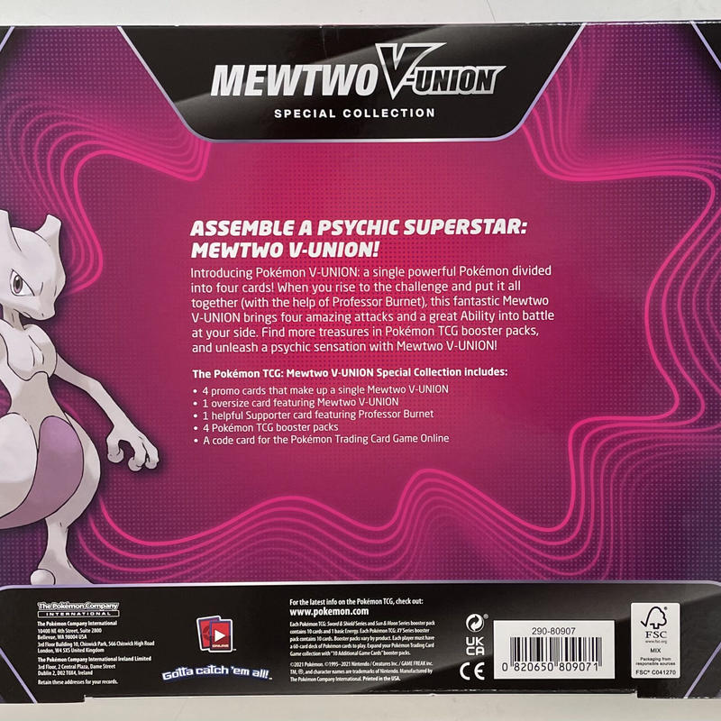 海外 V Union ミュウツー Special Collection プラチナストア