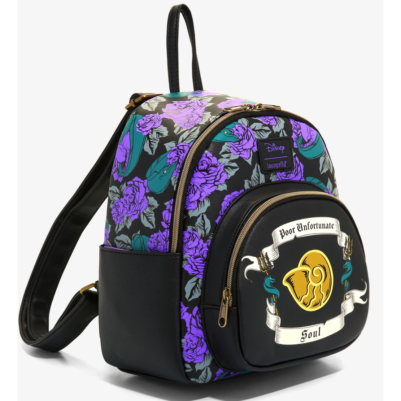 Usa直輸入 Disney リトルマーメイド アースラ フローラル ミニ バックパック フロ