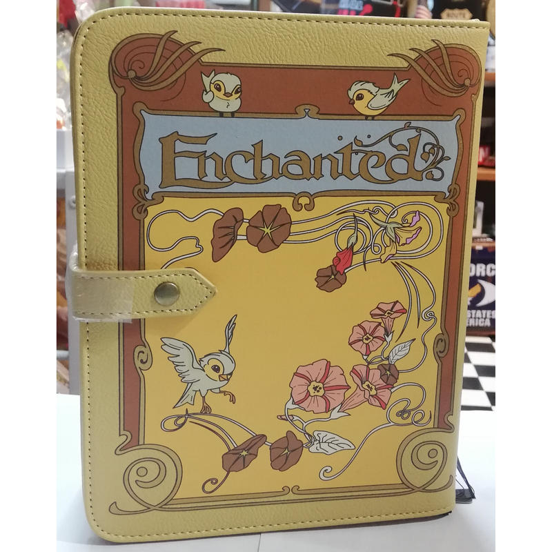 Usa直輸入 Disney 魔法にかけられて Enchanted ストーリーブック型 クロス