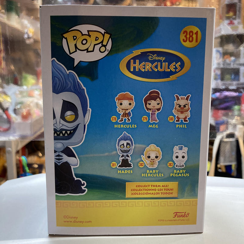 海外直輸入 Pop Disney ヘラクレス ハデス Hades ダイヤモンドコレクション