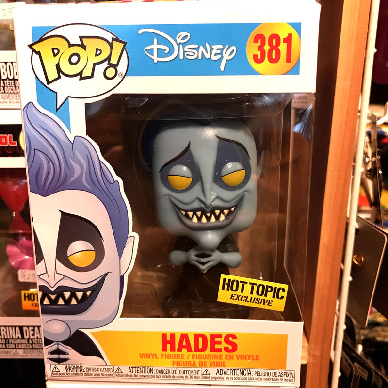 Usa直輸入 Pop Disney ヘラクレス ハデス 蓄光 グロー Hades 381