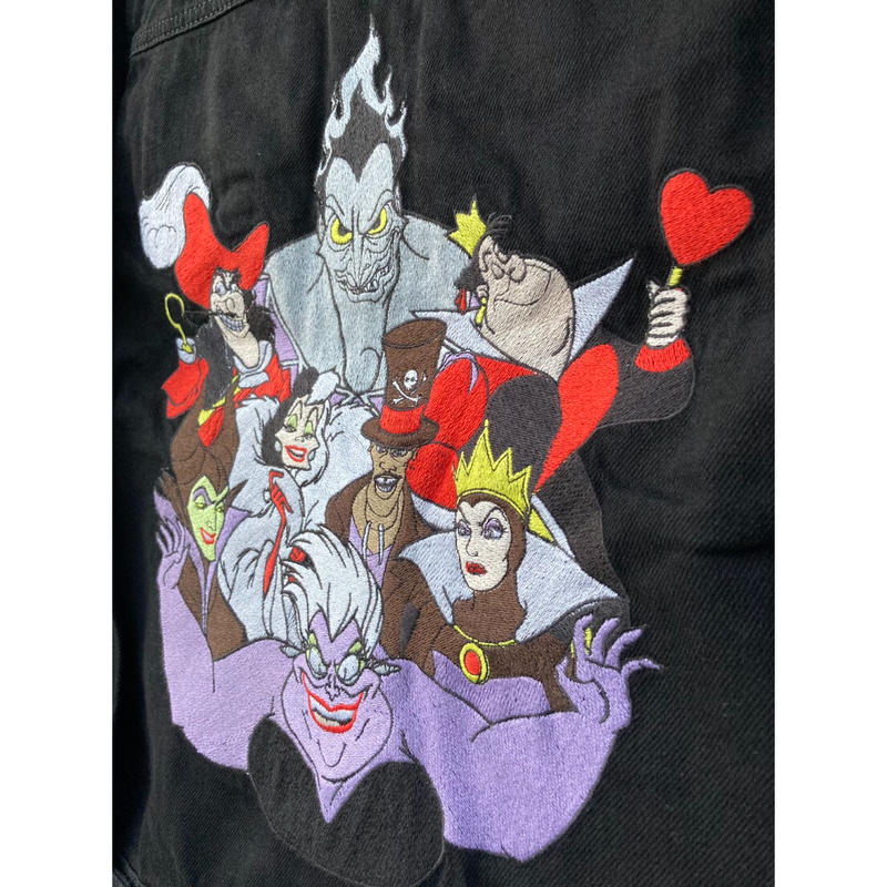 Usa直輸入 Disney ディズニー ヴィランズ デニム ジャケット By Cakewor