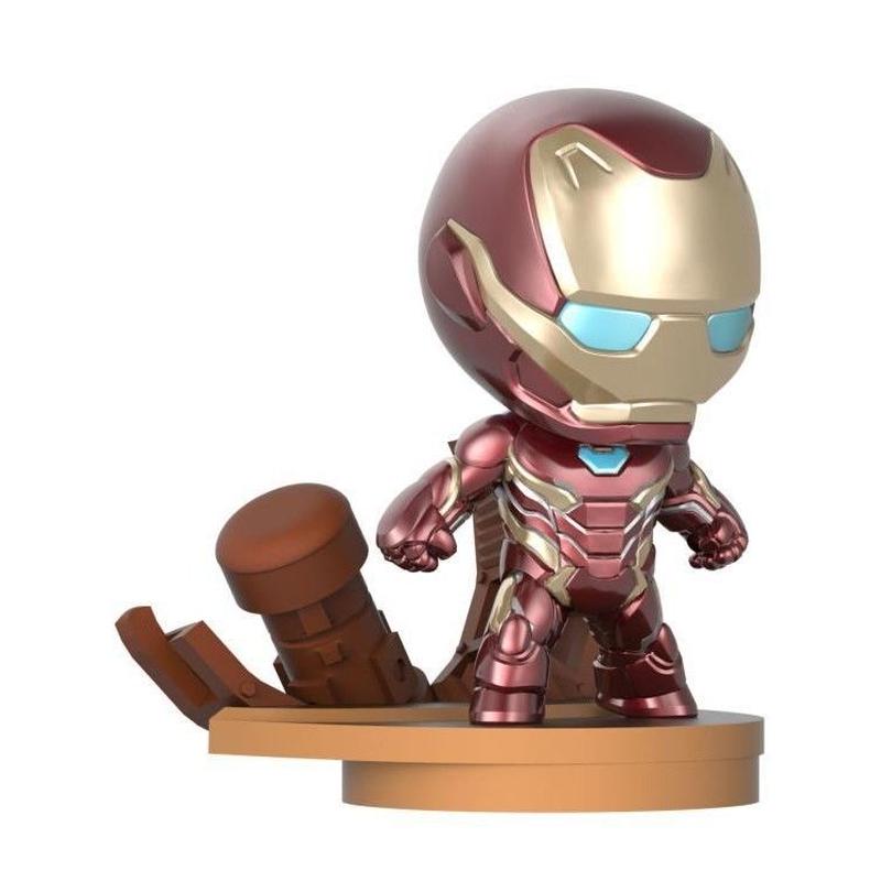Usa直輸入 Marvel Podz アイアンマン フィギュア マーベル ケース付 コミッ