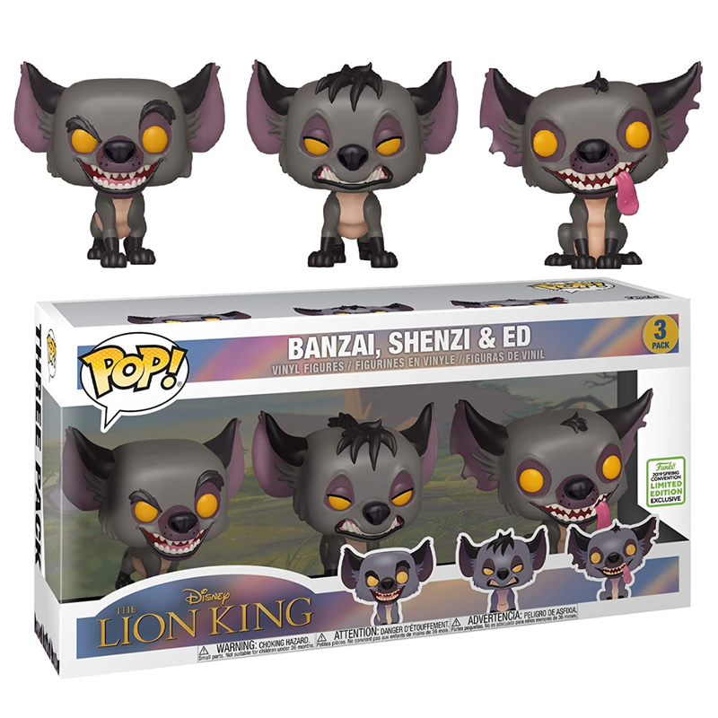 Usa直輸入 Pop Disney ライオンキング ハイエナ トリオ シェンジ バンザ