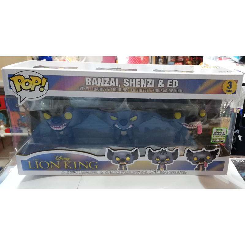 Usa直輸入 Pop Disney ライオンキング ハイエナ トリオ シェンジ バンザ