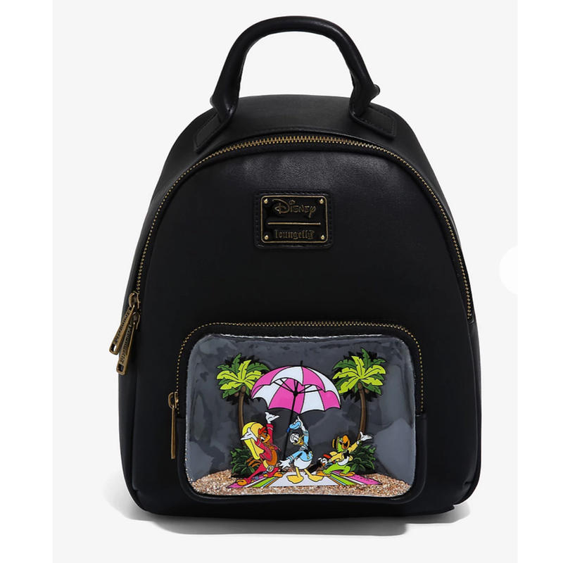 Usa直輸入 Disney 三人の騎士 砂浜 バックパック リュック ディズニー ラウンジフ