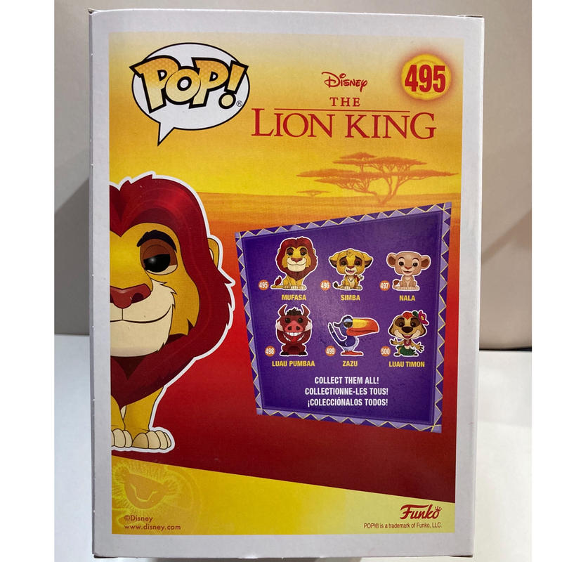 海外直輸入 Pop Disney ライオンキング 天から見守る ムファサ 495 ポップ