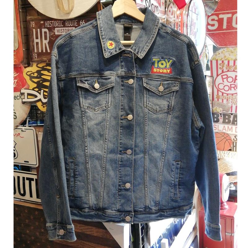 Usa直輸入 Disney トイストーリー デニム ジャケット Gジャン ウッディ バズ ボ