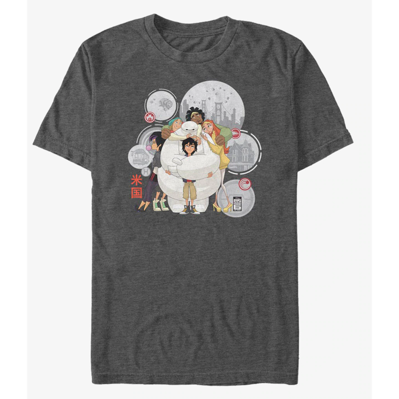 Usa直輸入 Disney ビッグヒーロー6 ベイマックス ハグ 米国 ヒロ ハマダ Tシャ Usa直輸入 Disney ビッグヒーロー6 ベイマックス ハグ 米国 ヒロ ハマダ Tシャ