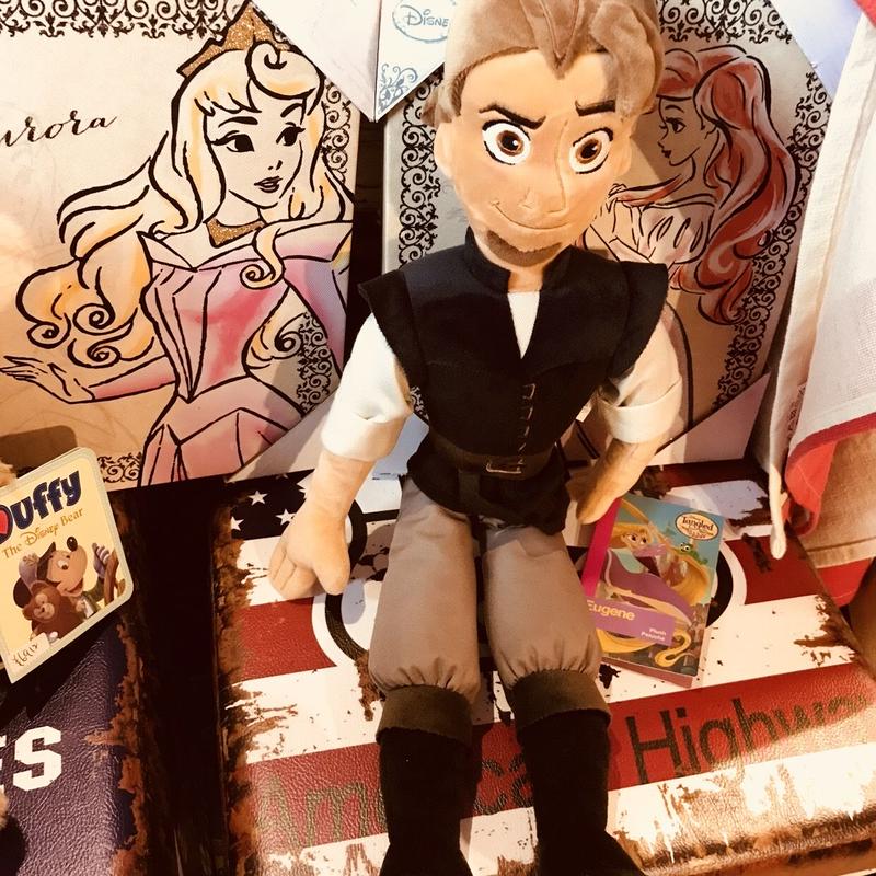 Usa直輸入 Disney ラプンツェル フリン ユージーン ぬいぐるみ Mサイズ 19イ