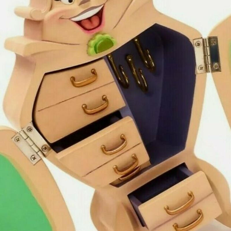 ディズニー 美女と野獣 ワードローブ アクセサリーケース